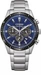 Eco Drive Chrono Modern Herrenchronograph blau