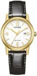 Eco Drive Pair Damenuhr gold