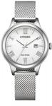 Eco Drive Elegance Damenuhr wei&szlig;