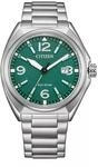 Eco Drive Military Herrenuhr gr&uuml;n