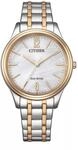 Eco Drive Elegance Damenuhr bicolor