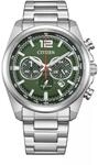 Eco Drive Chrono Active Herrenchronograph gr&uuml;n