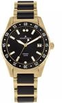 Damenuhr Liverpool Special Edition HighTech Ceramic schwarz / IP-gold