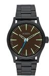 The Sentry 38 SS All Black Brown