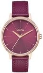 The Kensington Leather Rose Gold / Bordeaux