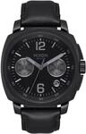 The Charger Chrono Leather All Black