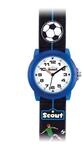 Kinderuhr Fussball Blau