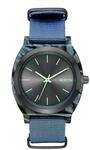 The Time Teller Acetate Gray / Gunmetal