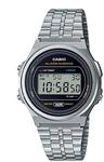 Digitaluhr Vintage Silber