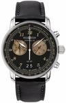 LZ 127 Graf Zeppelin Herrenchronograph Schwarz