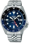 Seiko 5 SKX Sport Style GMT Herrenuhr blau