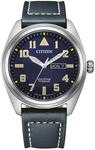 Titanium Eco Drive Day Date Herrenuhr