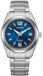Titanium Eco Drive Damenuhr Blau