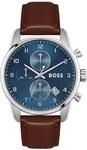 Herrenchronograph Skymaster Silber