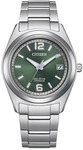 Titanium Eco Drive Damenuhr Gr&uuml;n