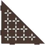 Schl&uuml;ter Systems SHELF-E-S1 Wand-Ablagesystem Floral Aluminium TSOB -