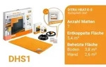 Schl&uuml;ter Systems DITRA-HEAT-E-S Beheizung Komplett-Set f&uuml;r Wand und Boden