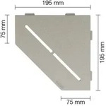 Schl&uuml;ter Systems SHELF-E-S2 Wand-Ablagesystem Pure Aluminium TSSG -