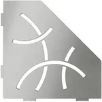 Schl&uuml;ter Systems SHELF-E-S2 Wand-Ablagesystem Curve Edelstahl EB - edelstahl