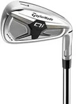 TaylorMade IRS-Qi MAX KBS Eisensatz (5-PW; 6 Eisen) - Herren RH / Stahl Regular...