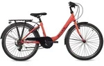 Kinderfahrrad - chiX 24 Zoll 6-Gang | ab 8 Jahre - Pink/Dark Red