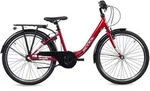 Kinderfahrrad - chiX 24 Zoll 3-Gang | ab 8 Jahre - Red/White