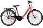 Kinderfahrrad - chiX 24 Zoll 3-Gang | ab 8 Jahre - Pink/Dark Red