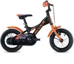 Kinderfahrrad - XXlite 12 Zoll 1-Gang | ab 2 Jahre - Black/Orange
