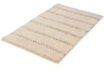 Kleine Wolke Badteppich MONROVIA Sandbeige 70 x 120 cm