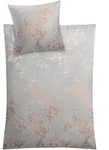Kleine Wolke Bettw&auml;sche Satin Kate Silbergrau 135 x 200 cm und 80 x 80 cm