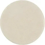 Kleine Wolke Badteppich RELAX Sandbeige 100 cm rund