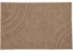 Kleine Wolke Badteppich SATURN Taupe 70 x 120 cm