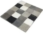 Kleine Wolke Badteppich CARO Flanell 55 x 65 cm