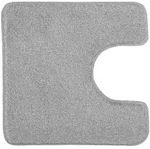 Kleine Wolke WC-Vorleger RELAX Grau 55 x 55 cm mit Ausschnitt