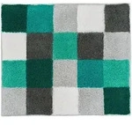 Kleine Wolke Badteppich CARO Petrol 55 x 65 cm