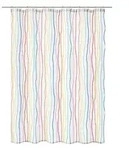 Kleine Wolke Duschvorhang Textil JOLIE Multicolor 180 x 200 cm