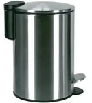 Kleine Wolke Kosmetikeimer SILENCE Chromfarben 3 Liter