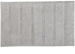 Kleine Wolke Badteppich MONROVIA Platinfarben 60 x 100 cm