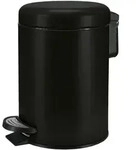 Kleine Wolke Kosmetikeimer ONE Schwarz 3 Liter