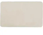 Kleine Wolke Badteppich CONY Beige 60 x 100 cm