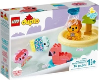 LEGO 10966, LEGO DUPLO 10966 Badewannenspa&szlig;: Schwimmende Tierinsel