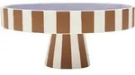 OYOY Keramik Schale, Tortenplatte, Tray TOPPU - Caramel Lavender - &empty; 20 cm