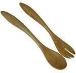 Berard Olivenholz Salatbesteck TERRA 2-teilig - 31,5 cm
