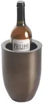 Philippi Design Edelstahl Weink&uuml;hler / Flaschenk&uuml;hler HEMINGWAY - braun
