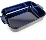 Peugeot APPOLIA Keramik Auflaufform - rechteckig - blau - 36 cm