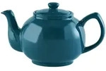 Price & Kensington Steingut Teekanne - petrol - 1,1 l