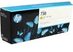 HP Tinte 676M8A 738 yellow