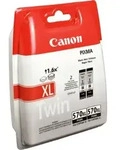 2 Canon Tinten 0318C010 PGI-570PGBKXL Doppelpack schwarz