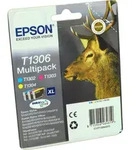 3 Epson Tinten C13T130640 Multipack CMY T1306