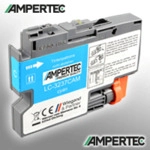 Ampertec Tinte kompatibel mit Brother LC-3237C cyan NP-B-03237C(PG)